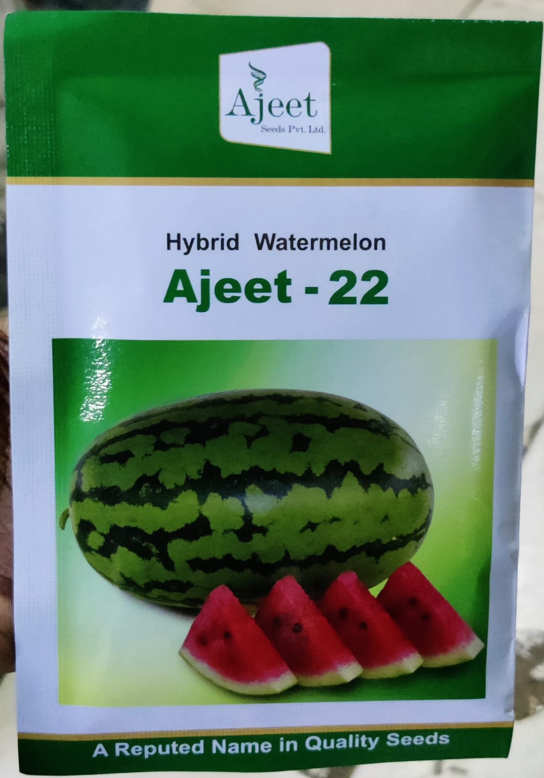 Watermelon Ajeet-22 (Ajeet Seeds - 50 gm)