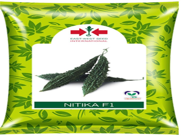 Bitter Gourd F1 Nitika (East West Seed - 50 gm)