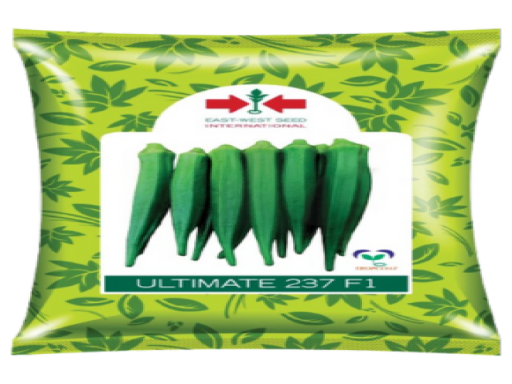 Okra F1 Ultimate 237 (East West Seed - 250 gm)
