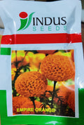 Marigold Empire Orange - MG 93 (Indus Seeds - 1000 Seeds)