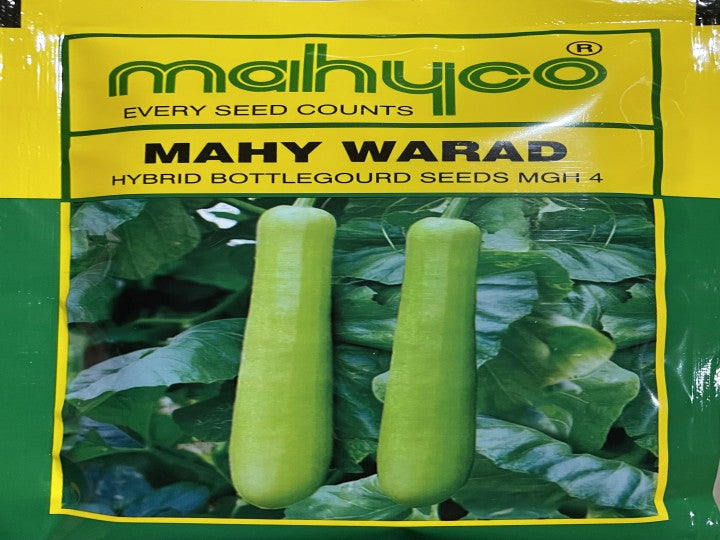 Bottle Gourd Mahy Warad MGH 4 (Mahyco Seeds - 50 gm)