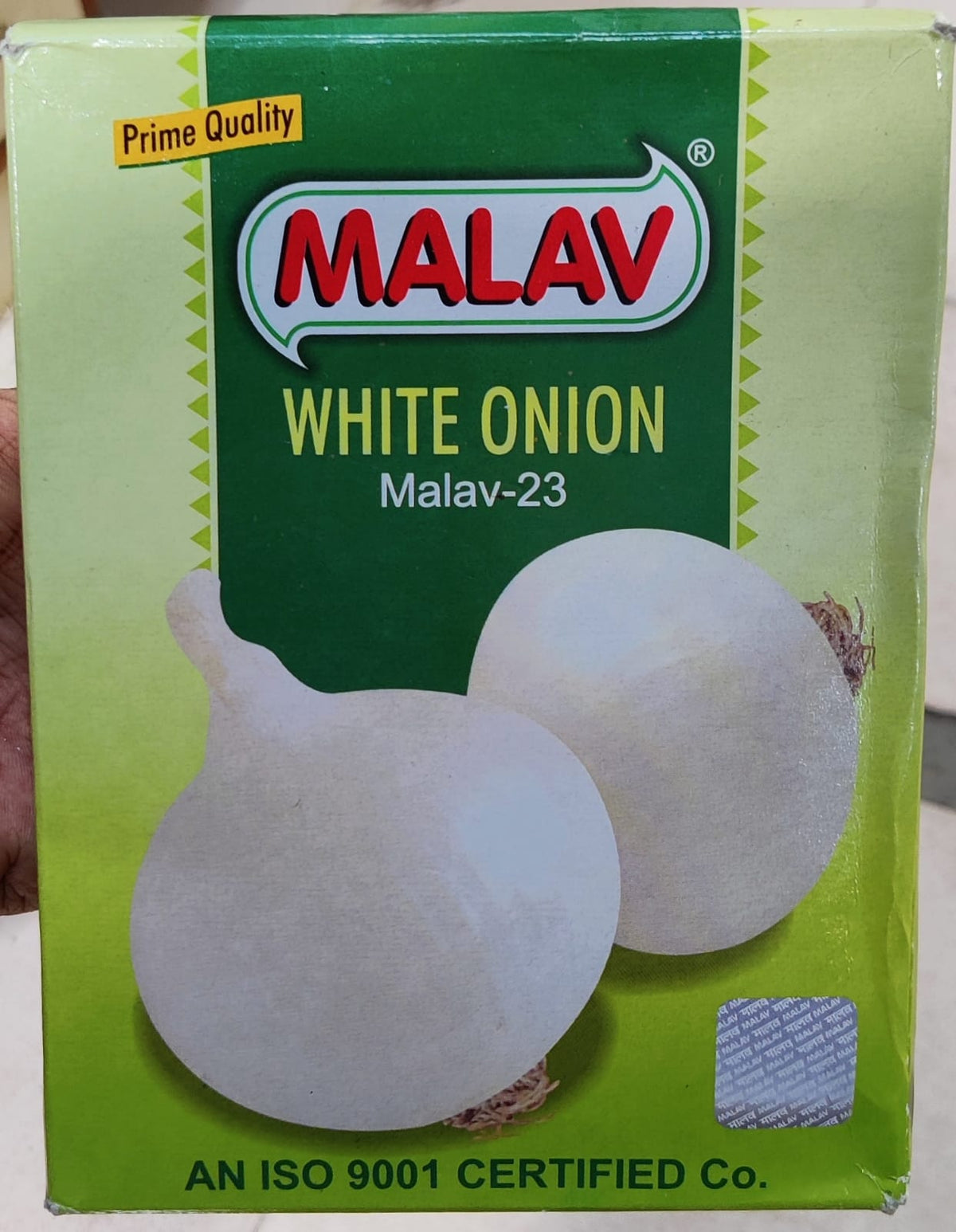 Onion White Malav - 23 (Malav Seeds - 500 gm)