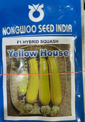 Squash Yellow House (Nongwoo Seed - 10 gm)