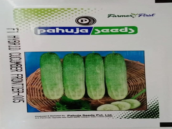 Cucumber Frontier-005 (Pahuja Seeds - 10 gm)