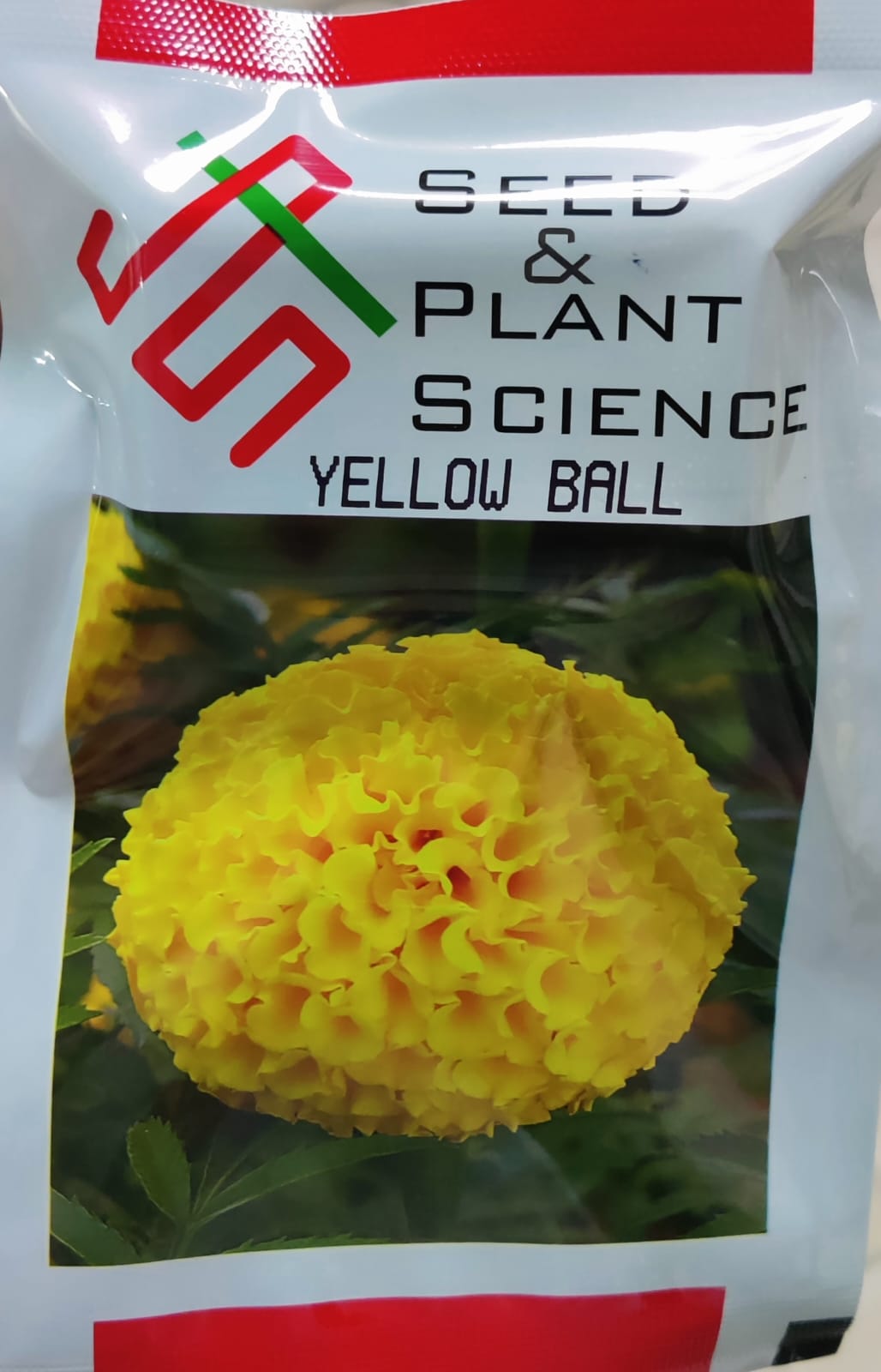 Marigold Yellow Ball (SPS - 1000 seeds)