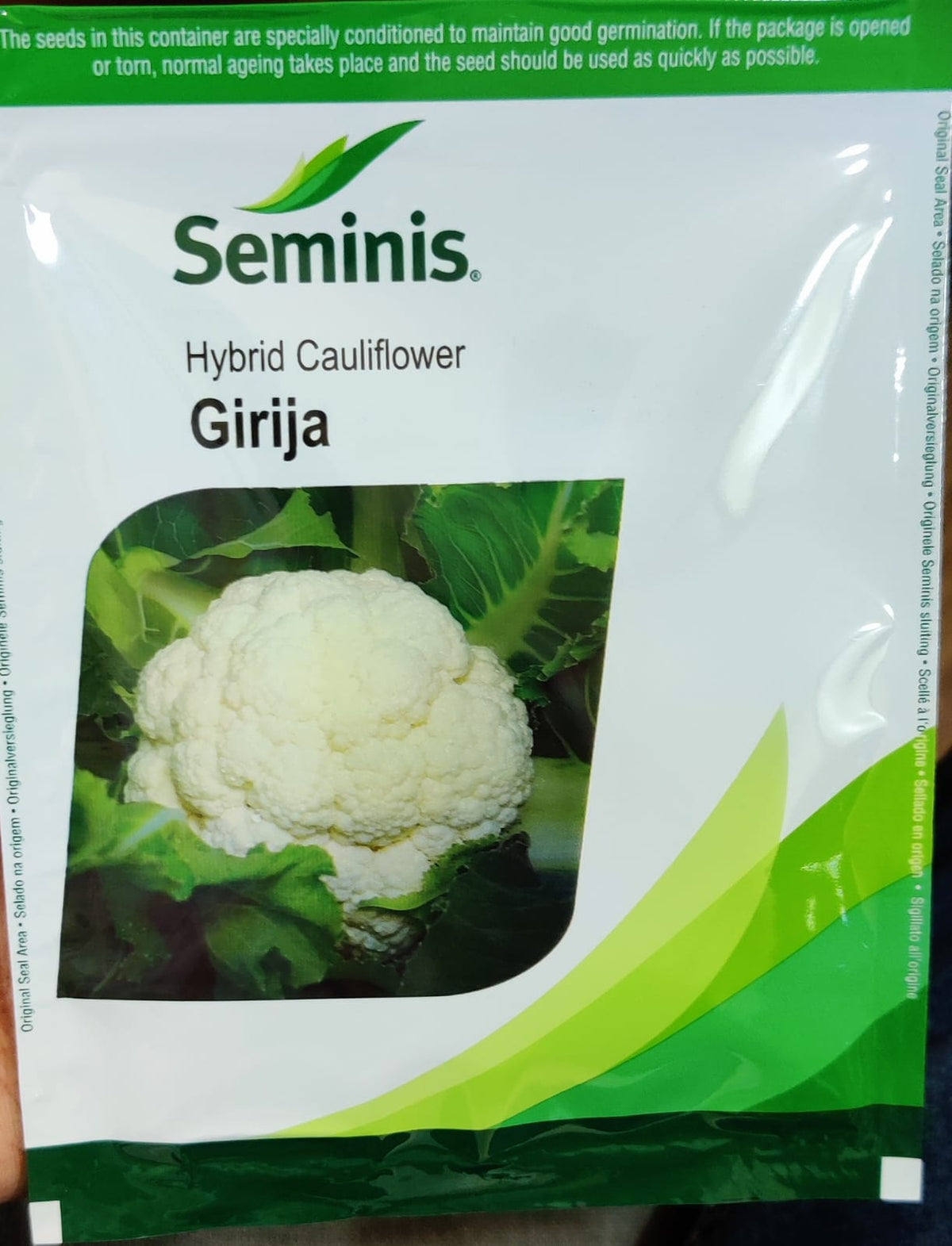 Cauliflower Girija (Seminis Seeds - 10 gm)