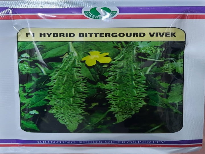 BItter Gourd Vivek (Sungro Seeds - 50 gm)