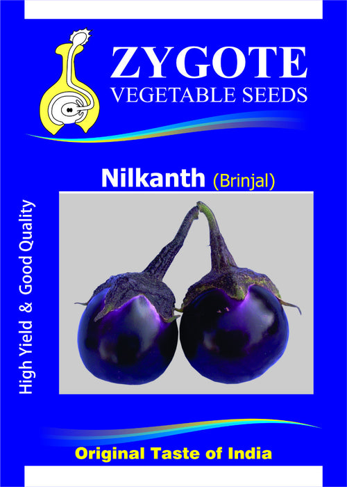 Brinjal Nilkanth (Zygote Seeds - 10 gm)